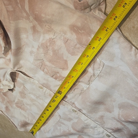 Anthropologie Cloth and Stone Short Sleeve Button Down Shirt L - Picture 6 of 8